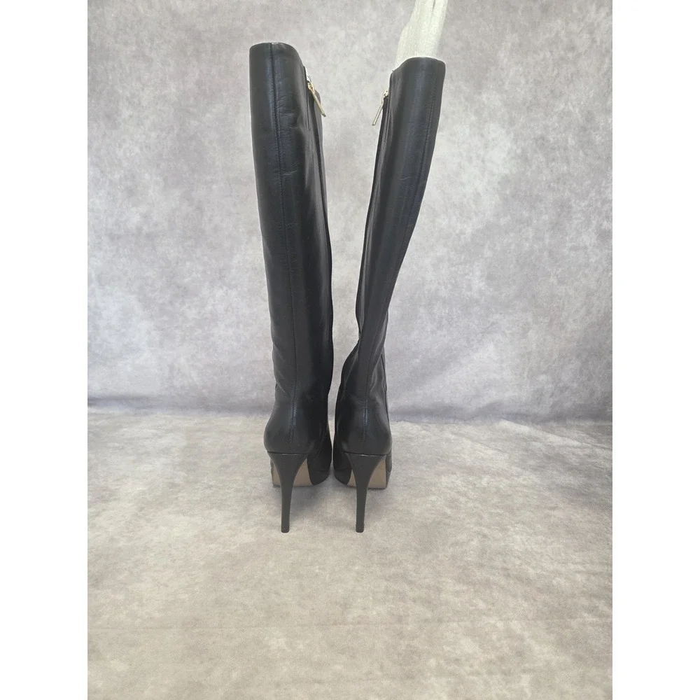 Vince Camuto Valeria 4 Blk W-Sz 6M Shelf Pull Tried On  Abive Knee